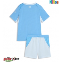 Camiseta Manchester City Primera Equipación para niños 2026-27 manga corta (+ pantalones cortos)